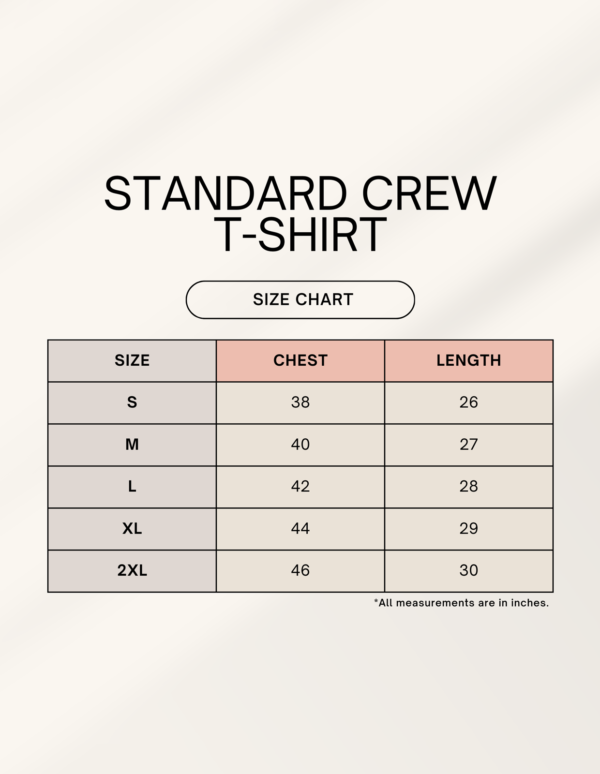 U Silence Wins (White Edition)nisex Standard Crew T-Shirt - Image 5