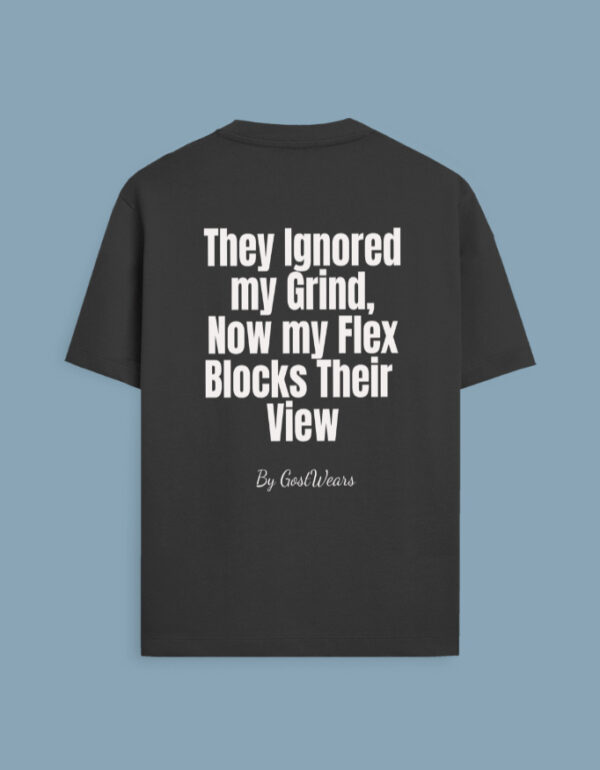 Flex Blocked Their Vision – Black Edition - Image 3